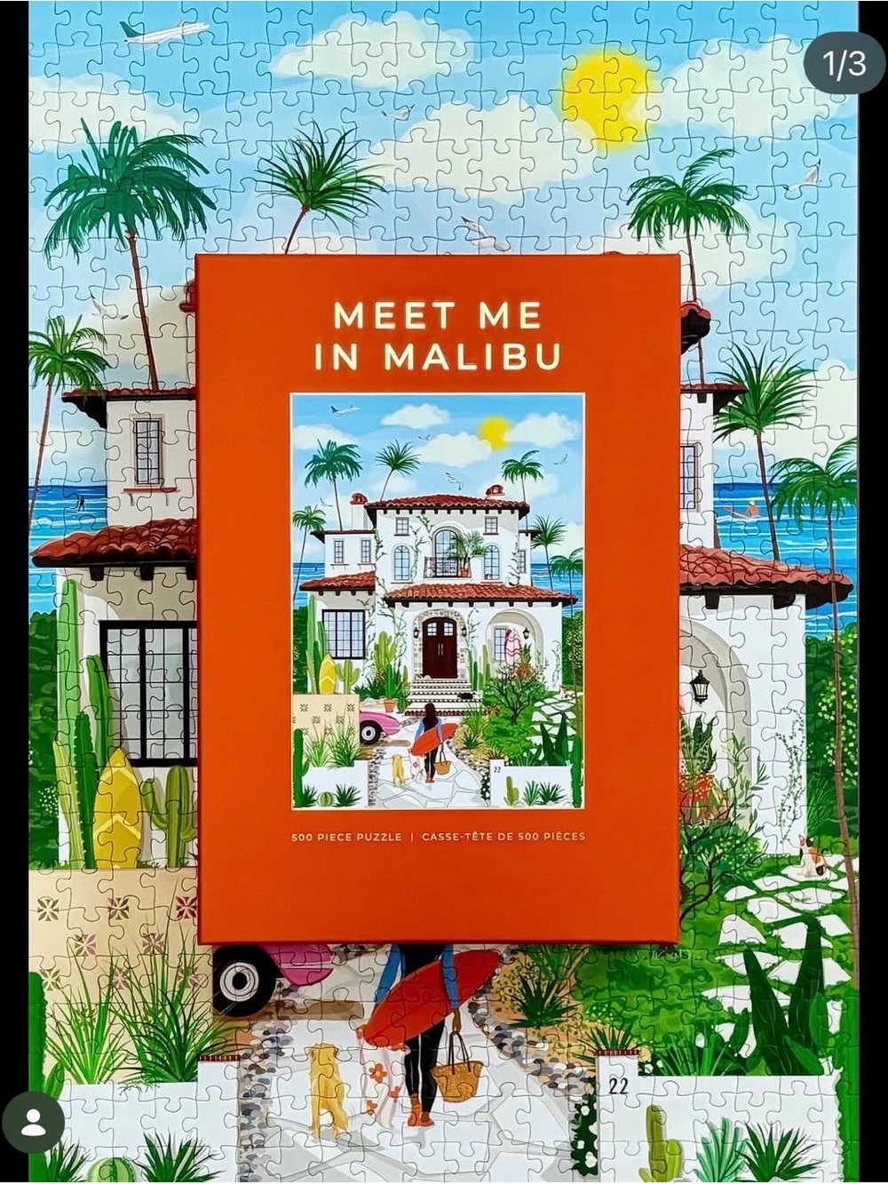 Meet Me in Malibu 500-Piece Puzzle -  Hobbry